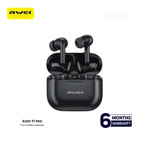 Awei T1pro Bluetooth Earphones TWS Wireless Headphones